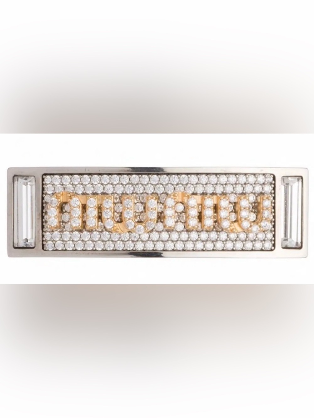 Miu Miu Crystal Hair Clip